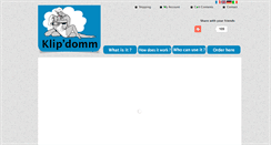 Desktop Screenshot of klipdomm.com